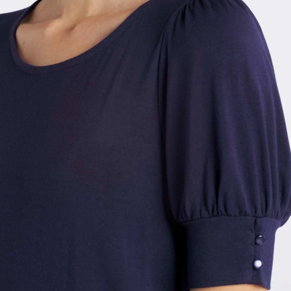 Staccato Raquelle Scoop Neck Puff Sleeve Top - Picture 8 of 16